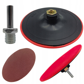 DYSK ELASTYCZNY Z RZEPEM TARCZA SZLIFIERSKA UNIWERSALNY 150mm M14 2mm