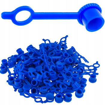 OSŁONA SMAROWNICZKI KALAMITKI M6 NIEBIESKA 100 SZTUK OSŁONKA PE