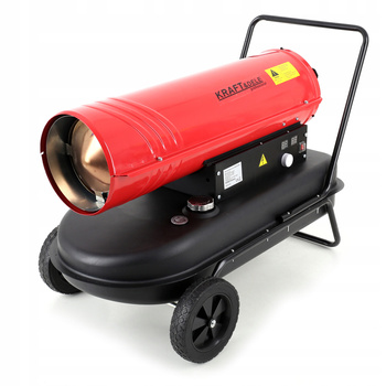 Nagrzewnica Olejowa 35kW 720m3/h Kółka Termostat