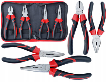 ZESTAW SZCZYPIEC SZCZYPCE DO RUR NASTAWNE KOMBINERKI KLESZCZE OBCINACZKI