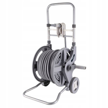 WÓZEK STOJAK BĘBEN ZWIJACZ WAŻ OGRODOWY 45m+2m 1/2
