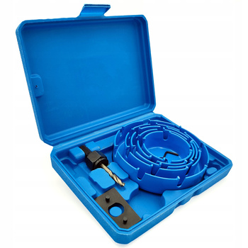 Zestaw Otwornic z Widią 5szt. Otwornica do Drewna Komplet Otwornic 64-127mm