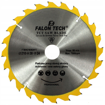 TARCZA DO CIĘCIA DREWNA WIDIA 210 / 30 T24 PRO