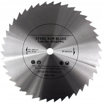 PIŁA TARCZOWA STALOWA ZWYKŁA BEZ WIDII 600x30 T42