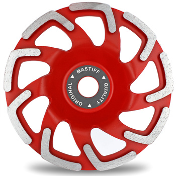 TARCZA DIAMENTOWA GARNKOWA FREZ DO SZLIFOWANIA BETONU 180 22,2mm RED