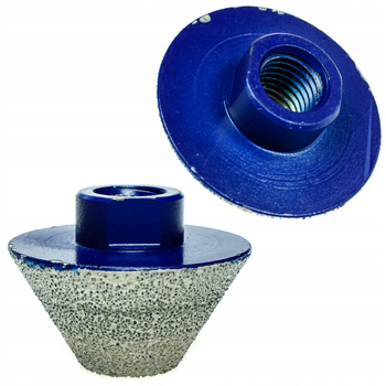 FREZ DIAMENTOWY STOŻKOWY STOŻEK GWINT M14 20-48MM