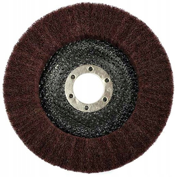 TARCZA POLERSKA DO SATYNOWANIA WŁÓKNINA SZLIFIERKA
