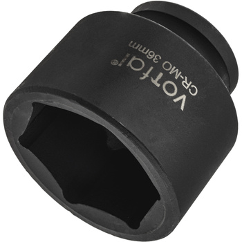 NASADKA UDAROWA NASADOWA 1/2 CAL KLUCZ UDAROWY 36MM KRÓTKA 45MM CR-MO 6-KĄT