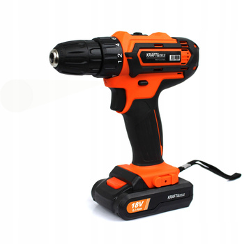 WIERTARKA WKRĘTARKA AKUMULATOROWA 2 BIEGOWA 18V