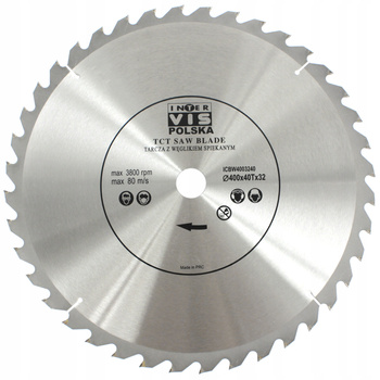 TARCZA PIŁA DO DREWNA WIDIA 400 / 32 T40 INTER