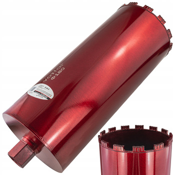 WIERTŁO KORONOWE DIAMENTOWE DO BETONU 180 x 450mm WIERTNICA OTWORNICA