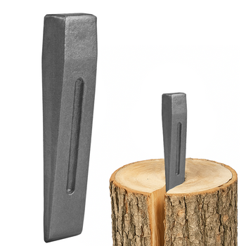 KLIN DO ROZŁUPYWANIA ŁUPANIA DREWNA DRZEWA OPAŁU STALOWY KOŁEK 1,35 KG