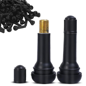 ZAWORY BEZDĘTKOWE GUMOWE DO FELG ALU STAL AV AUTO SCHRADER - 100SZT