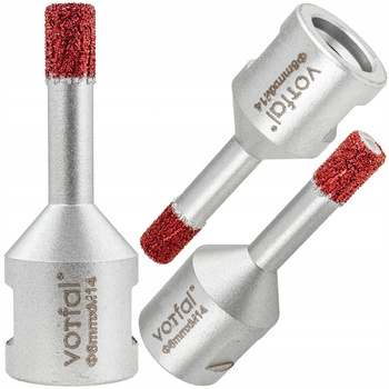 OTWORNICA WIERTŁO DIAMENTOWE KORONKA 8 MM M14 DO GRESU PŁYTEK CERAMIKI PRO
