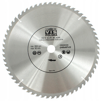 TARCZA PIŁA DO DREWNA WIDIA 400 / 32 T60 INTER