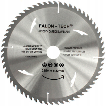 TARCZA PIŁA DO DREWNA WIDIA FT 255/30 T60