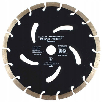 TARCZA DIAMENTOWA 230 mm x 22,2 mm FALON TECH CZ.