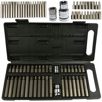 ZESTAW BITÓW KLUCZY IMBUS SPLINE TORX 40 el BITY P