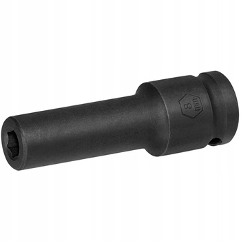 NASADKA UDAROWA DŁUGA 1/2'' 8mm DO KÓŁ NA KLUCZ