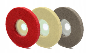 TARCZE ŚCIERNE Z WŁÓKNINY ŚCIERNICA WŁÓKNINA DO POLEROWANIA SZLIFOWANIA