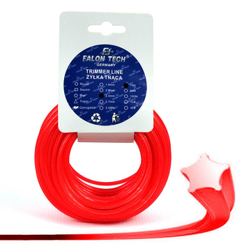 ŻYŁKA TNĄCA DO GŁOWICY KOSY SPALINOWEJ GWIAZDKA 15