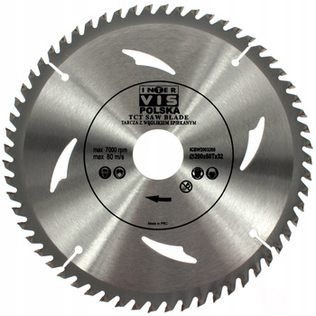 TARCZA PIŁA DO DREWNA WIDIA 200 / 32 T60 INTER