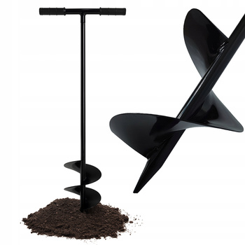 ŚWIDER RĘCZNY WIERTŁO DO GLEBY ZIEMI GRUNTU SŁUPKÓW SADZENIA DRZEW 150MM