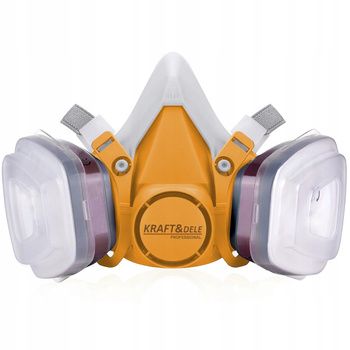 MASKA LAKIERNICZA PÓŁMASKA OCHRONNA PRZECIWPYŁOWA ZESTAW FILTRY WKŁADY