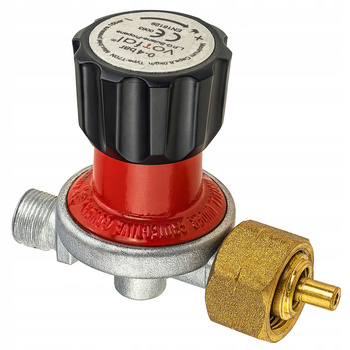 REDUKTOR GAZU Z REGULACJĄ CIŚNIENIA 0,5-4BAR PROPAN BUTAN DO BUTLI PALNIKÓW