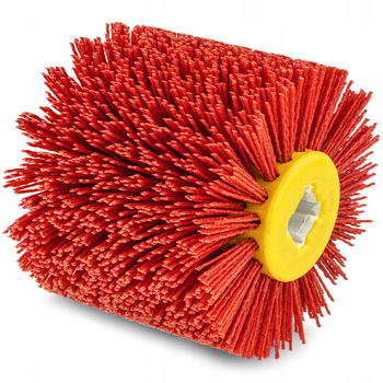 Szczotka NYLONOWA do satyniarki szlifierki 120X100 ściernica drewna P80