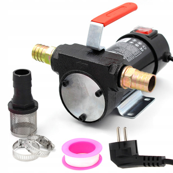 POMPA DO SPUSZCZANIA PALIWA ROPY OLEJU NAPĘDOWEGO OPAŁOWEGO POMPKA 230V