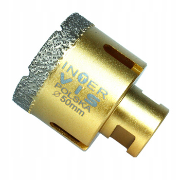 Otwornica diamentowa do ceramiki, kamienia, gresu, glazury 50 mm M14