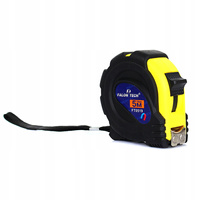 MIARA MIARKA ZWIJANA 5M MAGNES POTRÓJNA BLOKADA