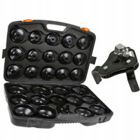 ZESTAW KLUCZE DO FILTRA OLEJU 30 EL + PAZURKOWY