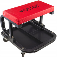 TABORET WARSZTATOWY STOŁEK SIEDZISKO KÓŁKA 360°