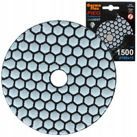 TARCZA POLERSKA DIAMENTOWA DO POLEROWANIA SZLIFOWANIA NA SUCHO 100MM P 1500