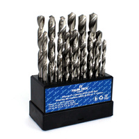 ZESTAW WIERTEŁ DO METALU 25 sztuk 1-13 mm WIERTŁA