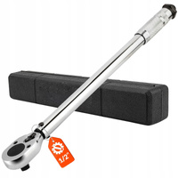 KLUCZ DYNAMOMETRYCZNY 1/2" 42-210 Nm PROFESJONALNY BLOKADA MOMENTU CR-V