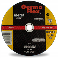 TARCZA DO STALI KWASOODPORNEJ INOX 230x1,9