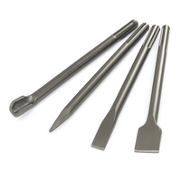 DŁUTA DO BETONU SDS ZESTAW 4x DŁUTO SDS MAX Przecinak, Punktak, Bruzdownica