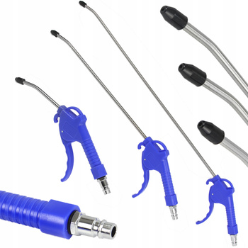 PISTOLETY DO PRZEDMUCHIWANIA 3szt 100 /300 /500 mm