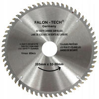 TARCZA PIŁA DO DREWNA WIDIA FT 205/32 T60