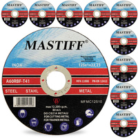 TARCZA CIĘCIA METALU inox 125 x 1,0 x 22,2 MASTIFF