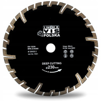 TARCZA DO BETONU DIAMENTOWA INTERVIS 230 DEEP CUT