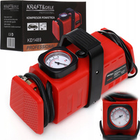 KOMPRESOR SAMOCHODOWY SPRĘŻARKA POMPKA DO KÓŁ 12V