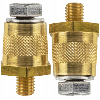 ŚRUBA DO AKUMULATOR SŁUPEK KLEMA ADAPTER PLUS MINUS M8 ZESTAW 2 SZT