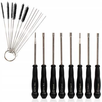 ZESTAW KLUCZY WKRĘTAKÓW DO REGULACJI GAŹNIKÓW 10el