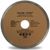 TARCZA DIAMENTOWA 125/22,2 CERAMIKA GLAZURA GRES F