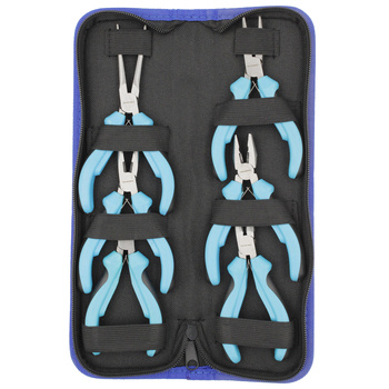 SZCZYPCE PRECYZYJNE CZOŁOWE BOCZNE TNĄCE PROSTE WYGIĘTE PŁASKIE 125MM 6 szt