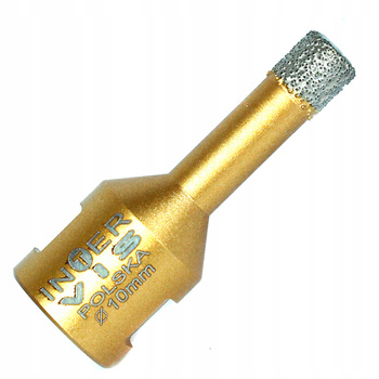 Otwornica diamentowa do ceramiki, kamienia, gresu, glazury 10 mm M14